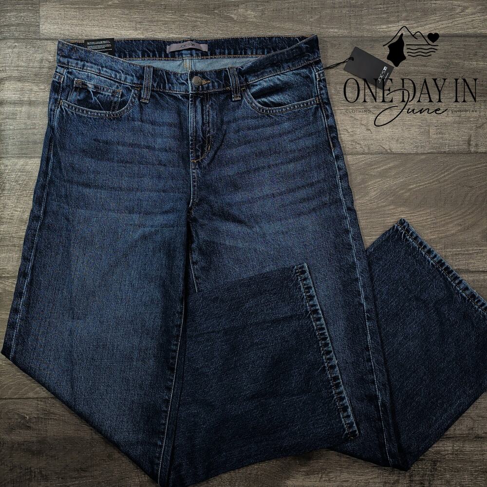 Joe's Jeans Low Rise Wide Leg Jeans Size 12 (31)